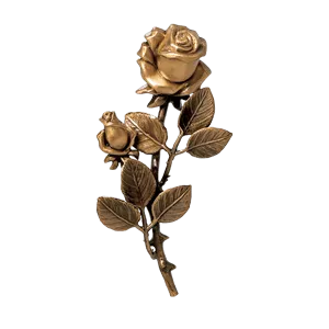 Цветы бронзовые