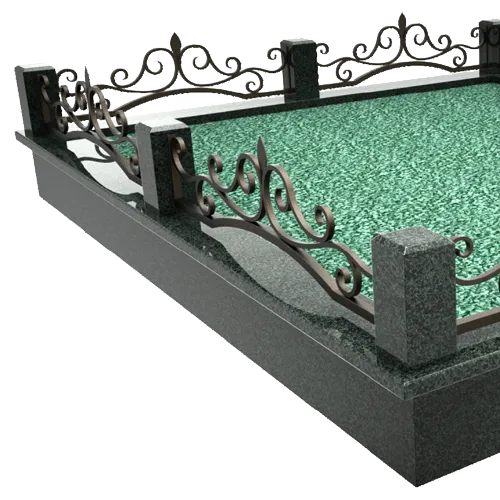 Кованая ограда