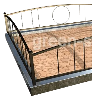 Ограды металлические